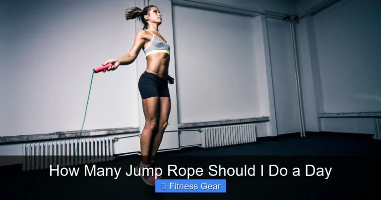 How Many Jump Rope Should I Do a Day