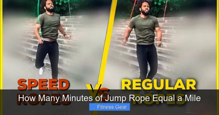 How Many Minutes of Jump Rope Equal a Mile