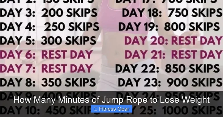 How Many Minutes of Jump Rope to Lose Weight