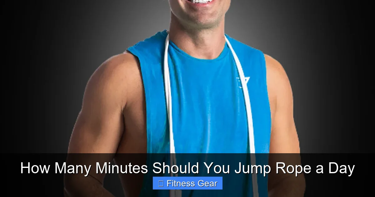 How Many Minutes Should You Jump Rope a Day