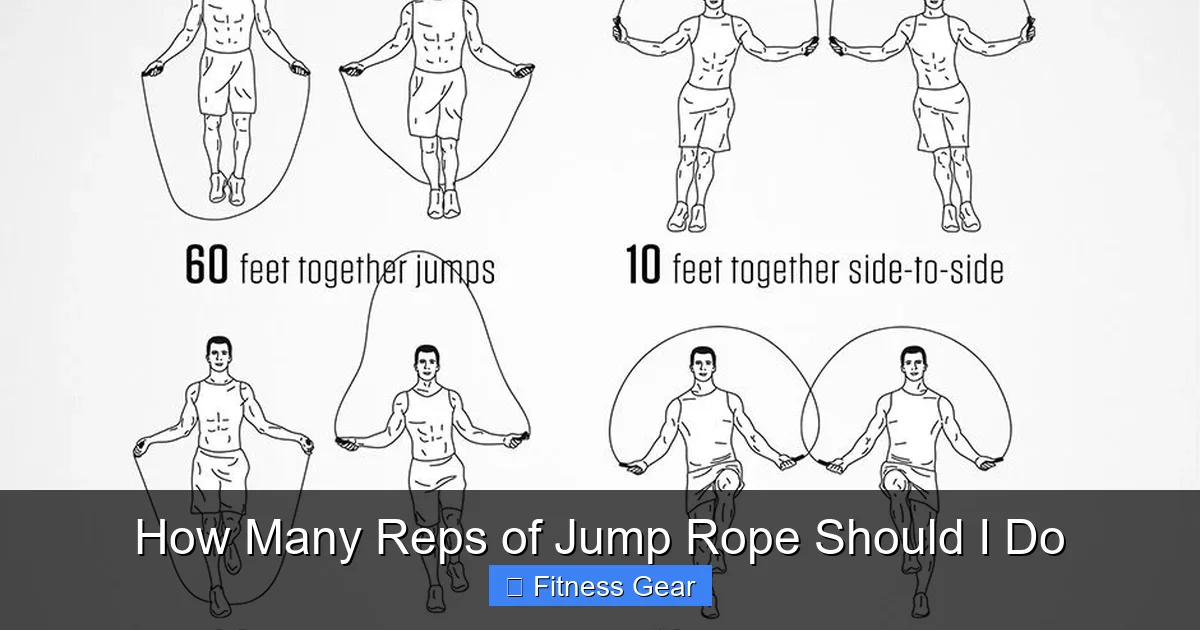 How Many Reps of Jump Rope Should I Do