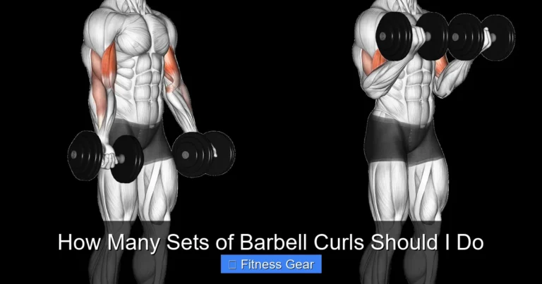 How Many Sets of Barbell Curls Should I Do
