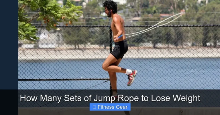 How Many Sets of Jump Rope to Lose Weight