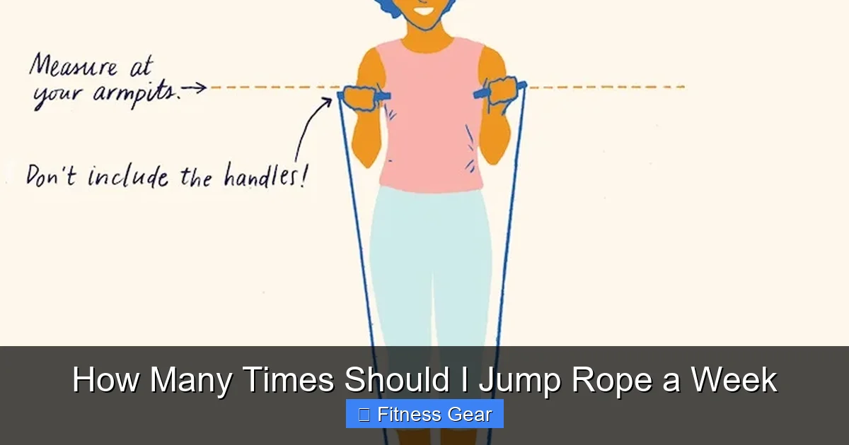 How Many Times Should I Jump Rope a Week