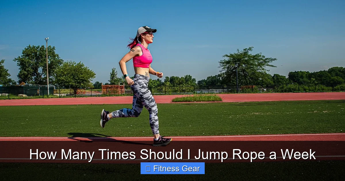 How Many Times Should I Jump Rope a Week