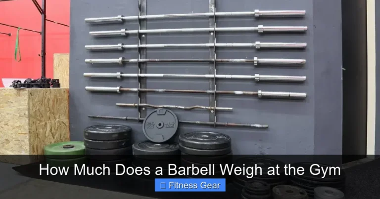 How Much Does a Barbell Weigh at the Gym