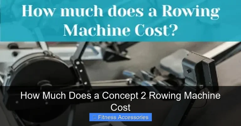 How Much Does a Concept 2 Rowing Machine Cost