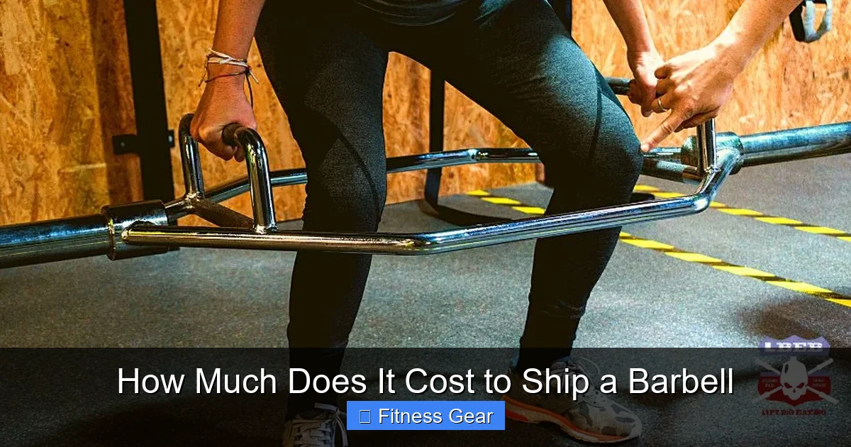 How Much Does It Cost to Ship a Barbell