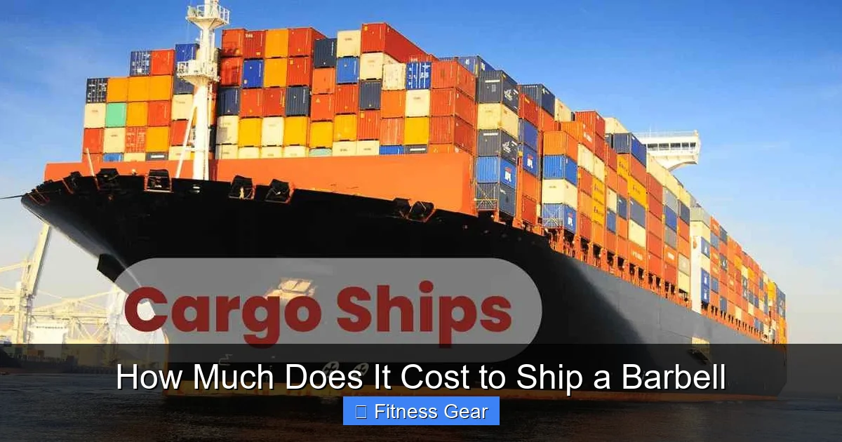 How Much Does It Cost to Ship a Barbell