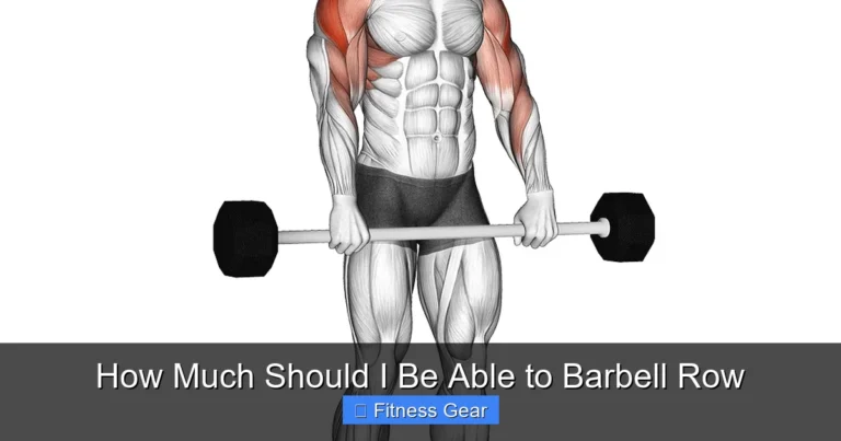 How Much Should I Be Able to Barbell Row