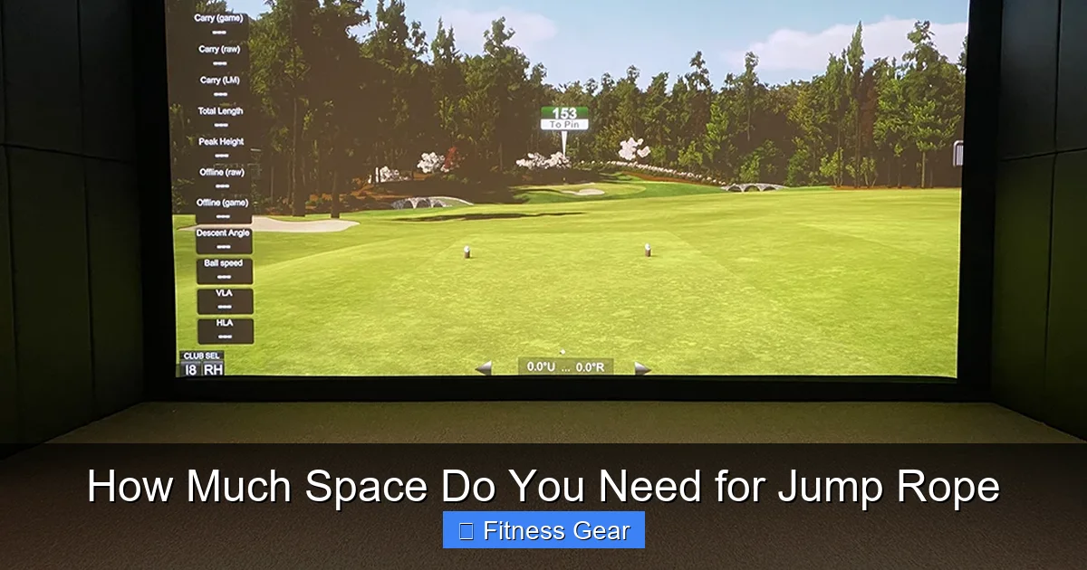 How Much Space Do You Need for Jump Rope