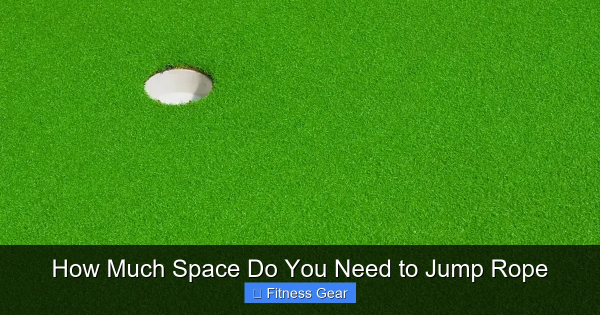 How Much Space Do You Need to Jump Rope