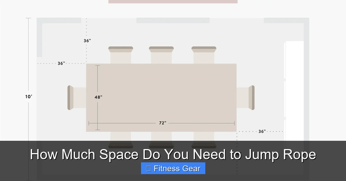 How Much Space Do You Need to Jump Rope