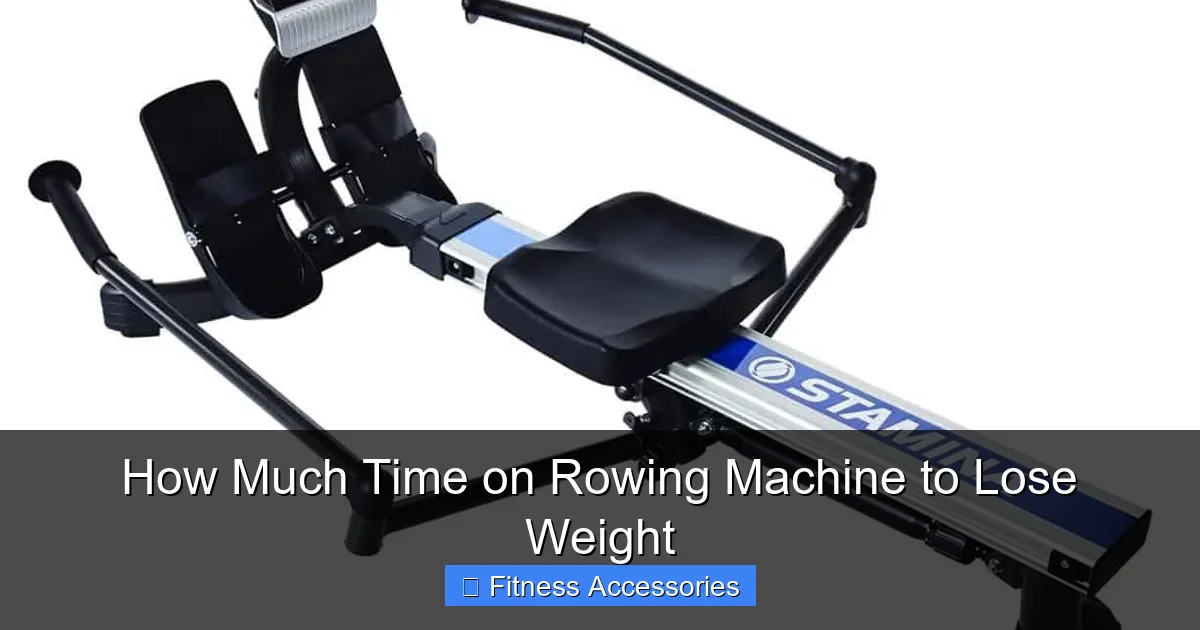 How Much Time on Rowing Machine to Lose Weight