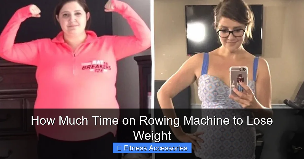 How Much Time on Rowing Machine to Lose Weight