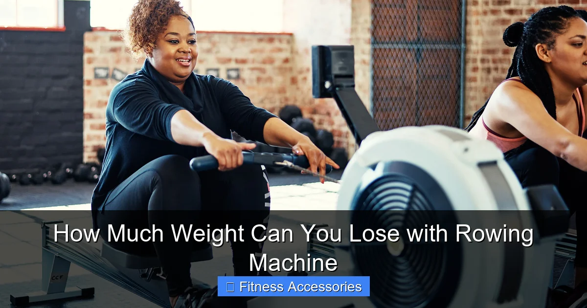 How Much Weight Can You Lose with Rowing Machine