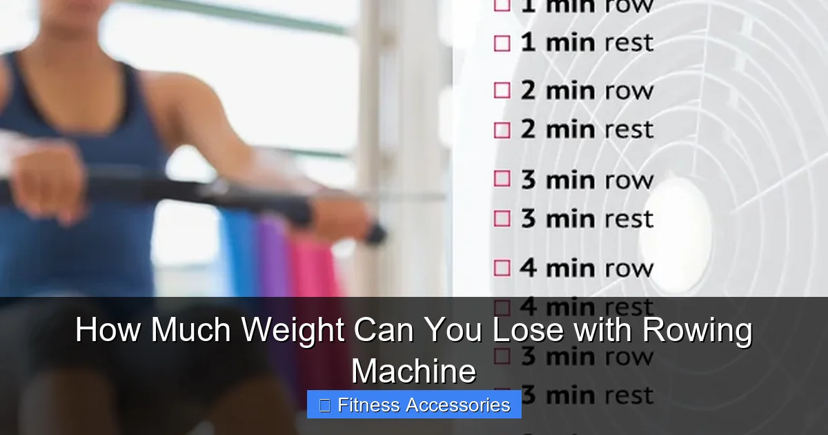 How Much Weight Can You Lose with Rowing Machine