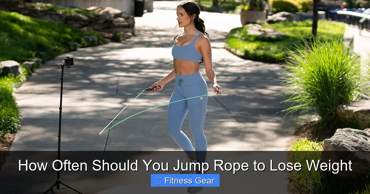 How Often Should You Jump Rope to Lose Weight