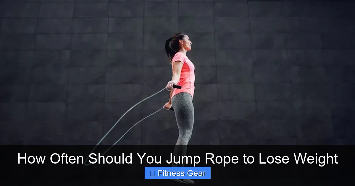How Often Should You Jump Rope to Lose Weight