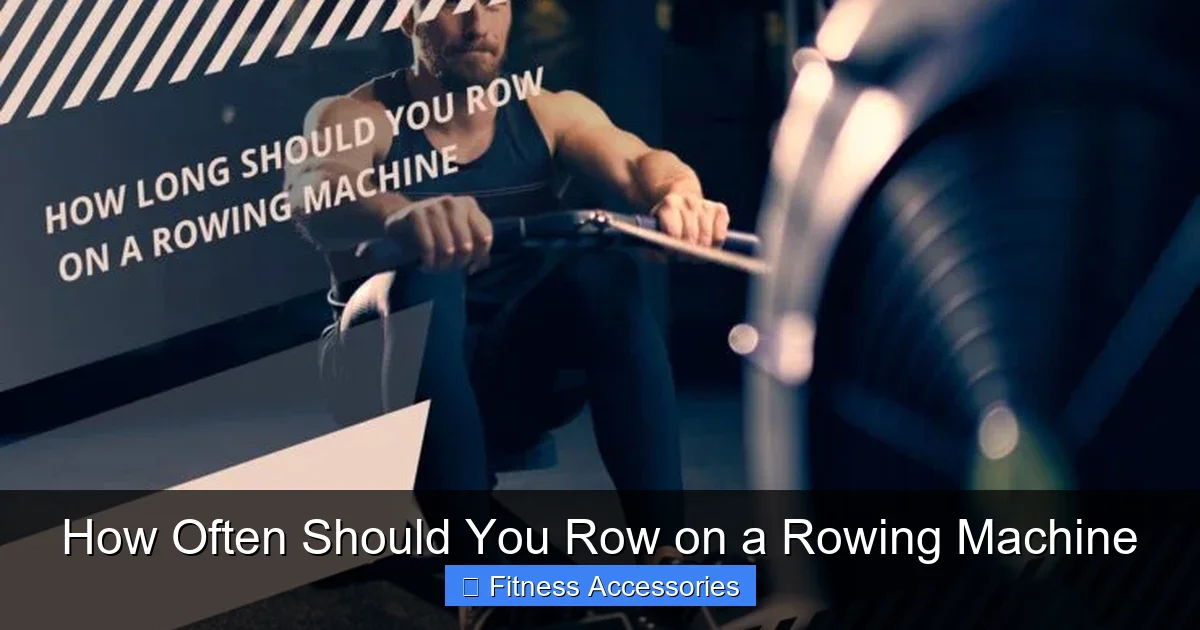 How Often Should You Row on a Rowing Machine