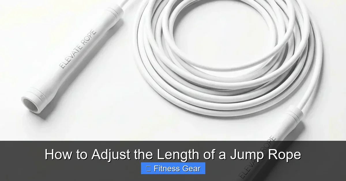 Adjust Rope How to Adjust the Length of a Jump Rope - gymhike.com