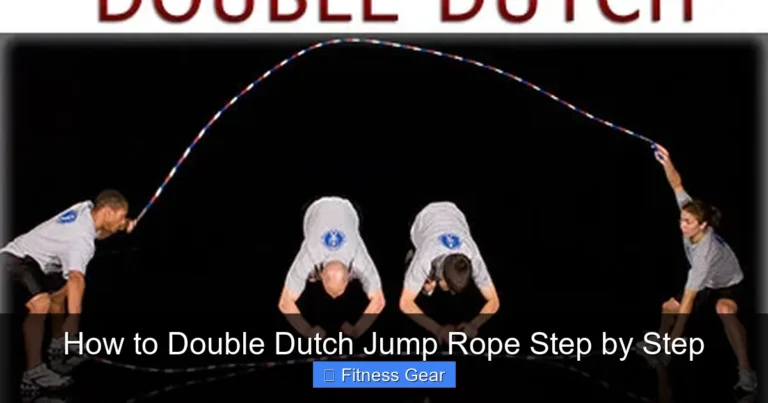How to Double Dutch Jump Rope Step by Step