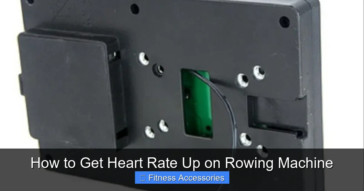 How to Get Heart Rate Up on Rowing Machine
