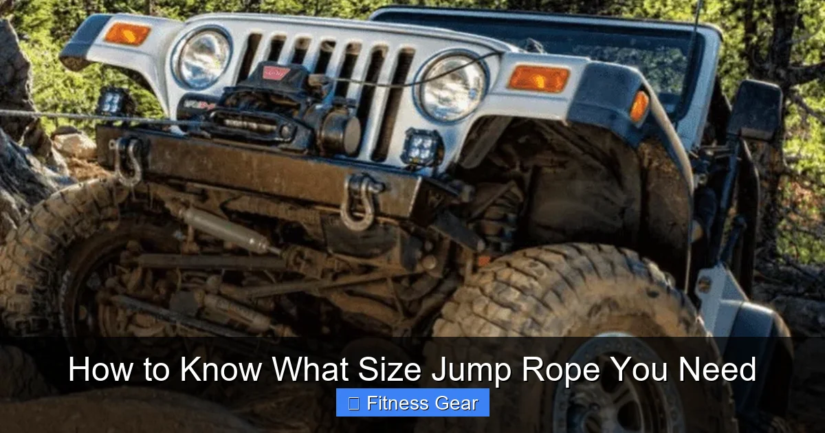 How to Know What Size Jump Rope You Need