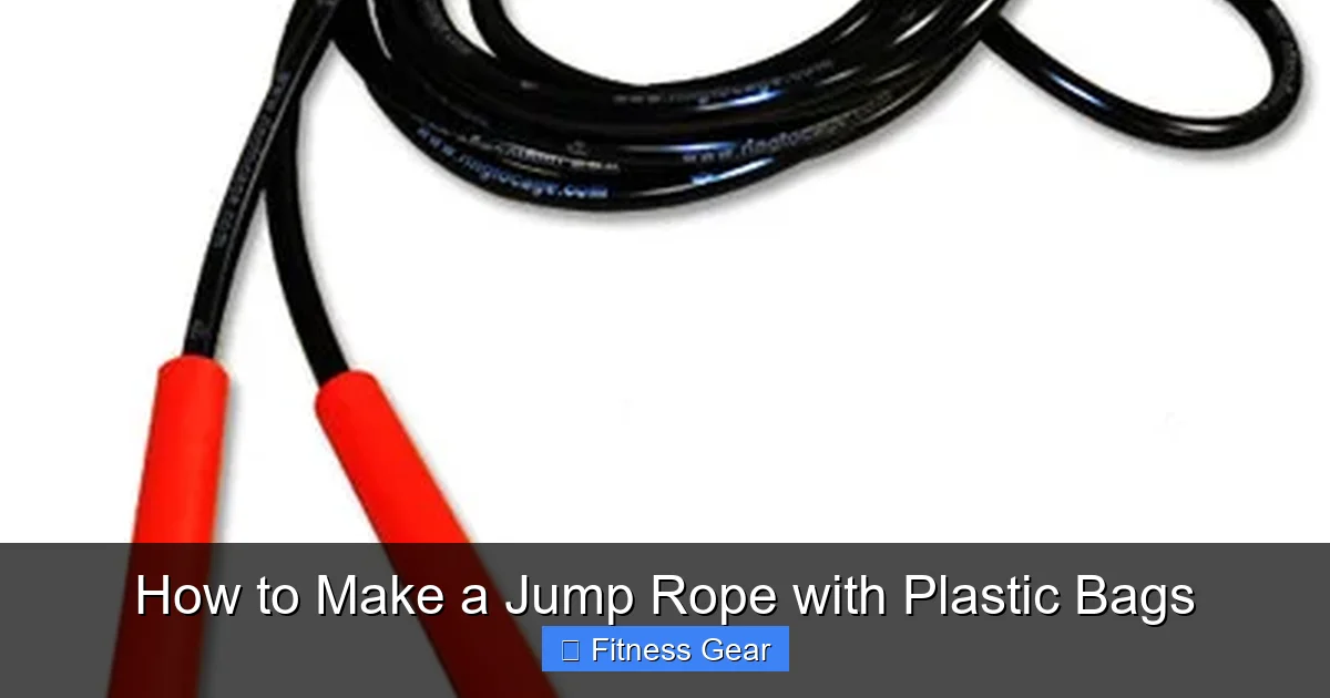 How to Make a Jump Rope with Plastic Bags