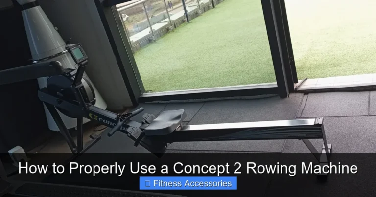 How to Properly Use a Concept 2 Rowing Machine