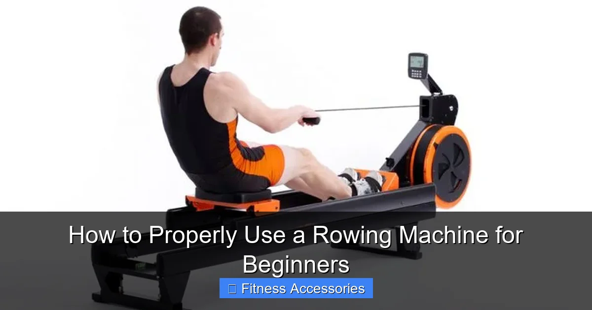 How to Properly Use a Rowing Machine for Beginners
