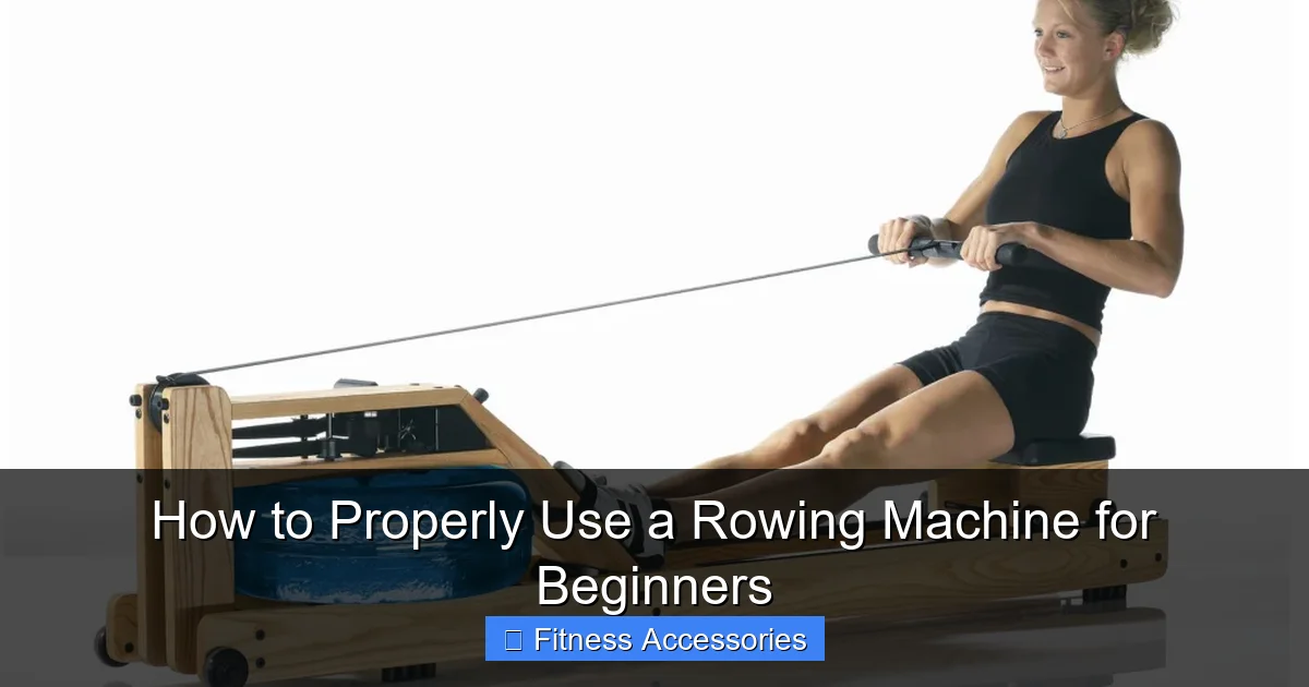 How to Properly Use a Rowing Machine for Beginners