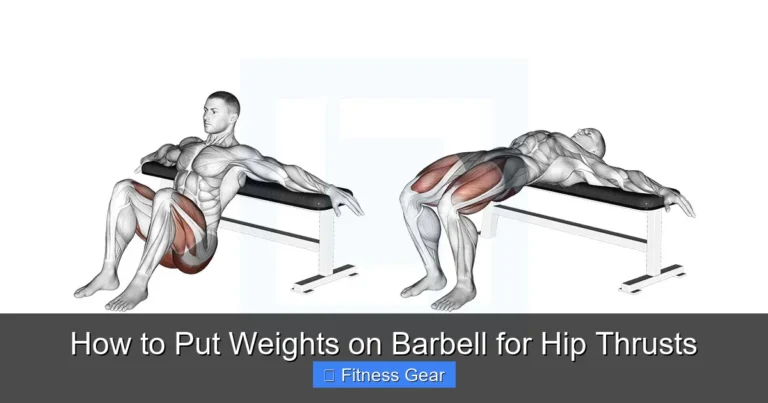 How to Put Weights on Barbell for Hip Thrusts