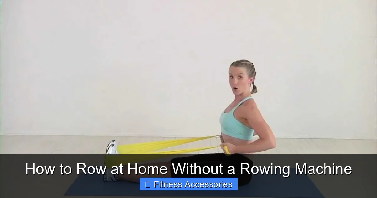 Rows Without Machine How to Row at Home Without a Rowing Machine - gymhike.com