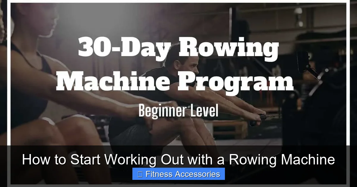 Row Machine Working Out How to Start Working Out with a Rowing Machine - gymhike.com