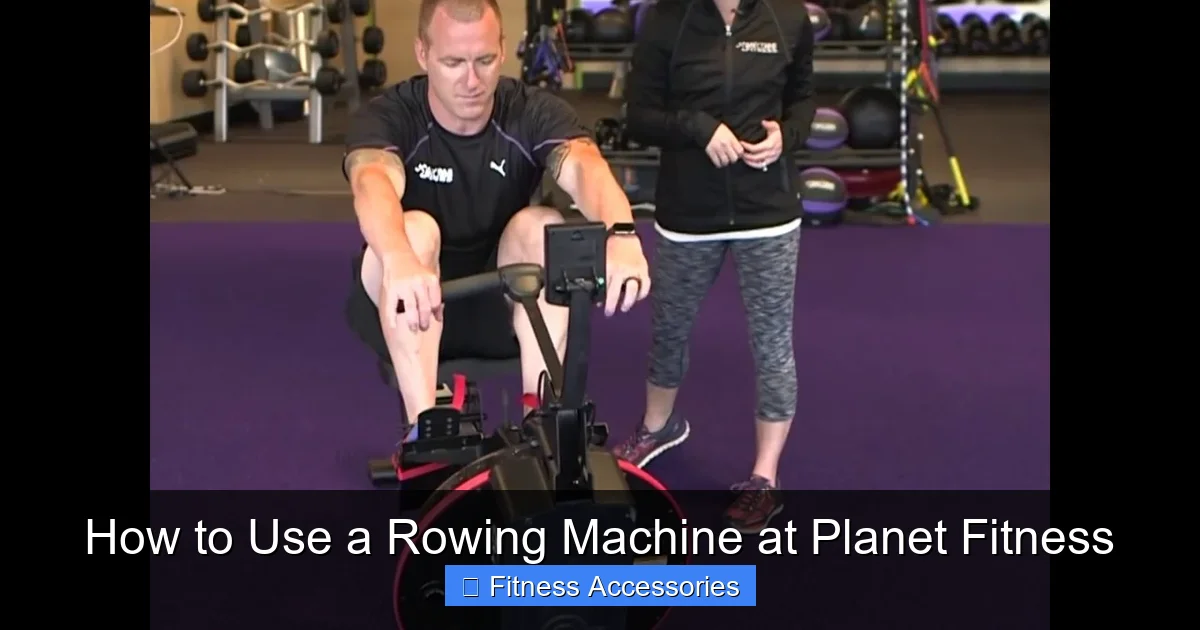 How to Use a Rowing Machine at Planet Fitness