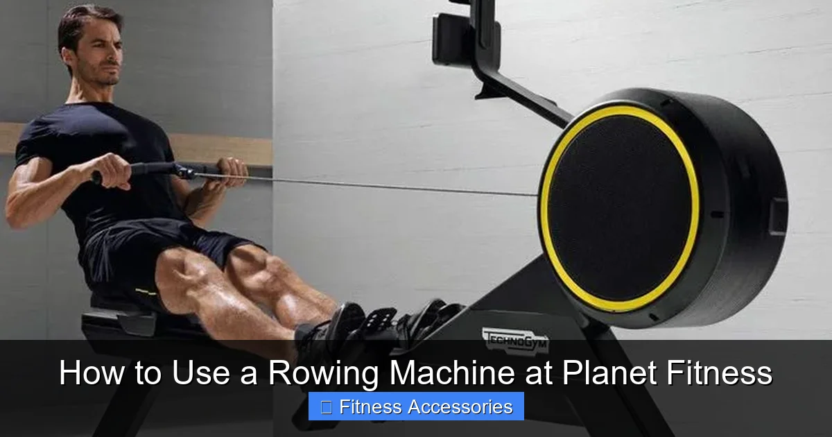 How to Use a Rowing Machine at Planet Fitness