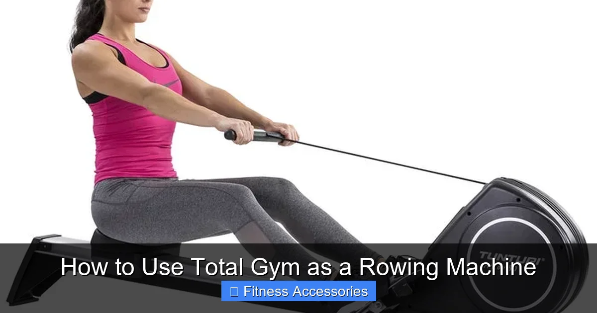 How to Use Total Gym as a Rowing Machine
