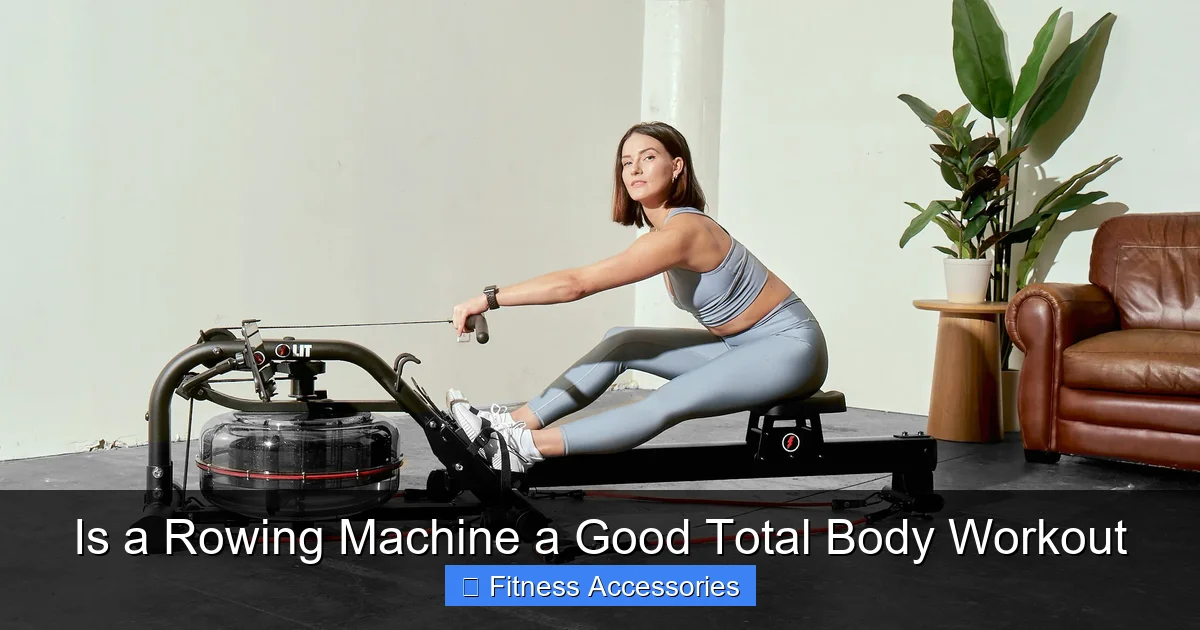 Is a Rowing Machine a Good Total Body Workout