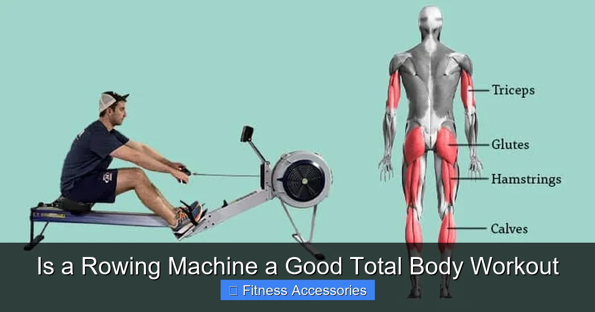 Is a Rowing Machine a Good Total Body Workout