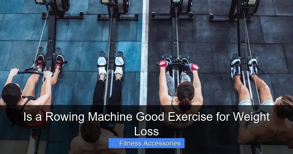 Is a Rowing Machine Good Exercise for Weight Loss