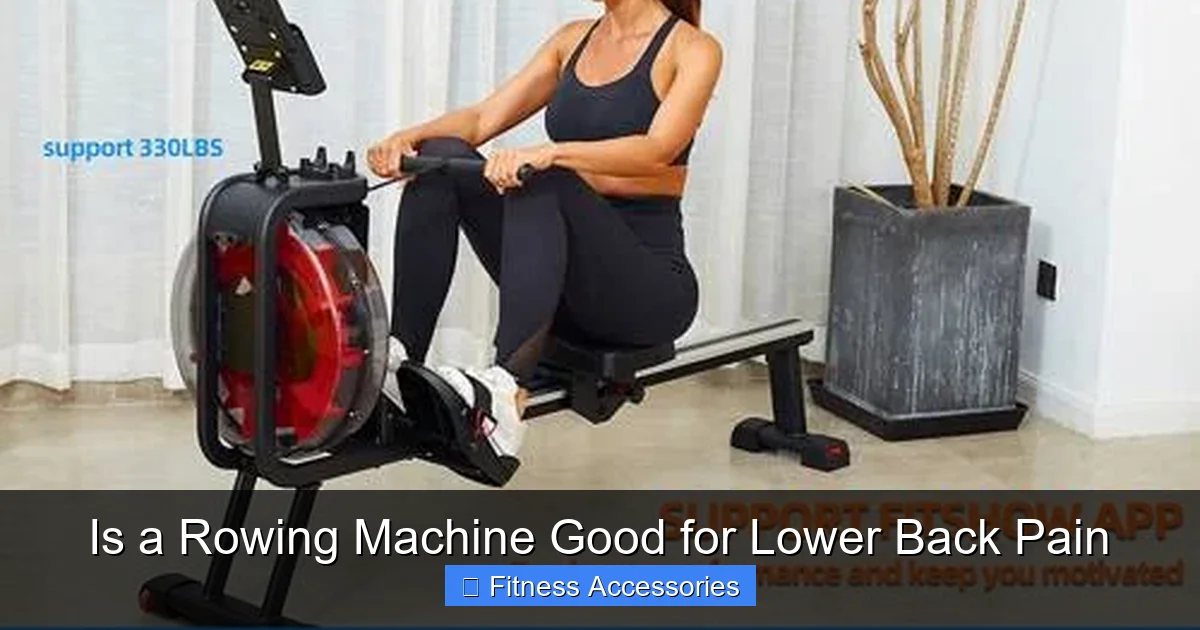 Is a Rowing Machine Good for Lower Back Pain