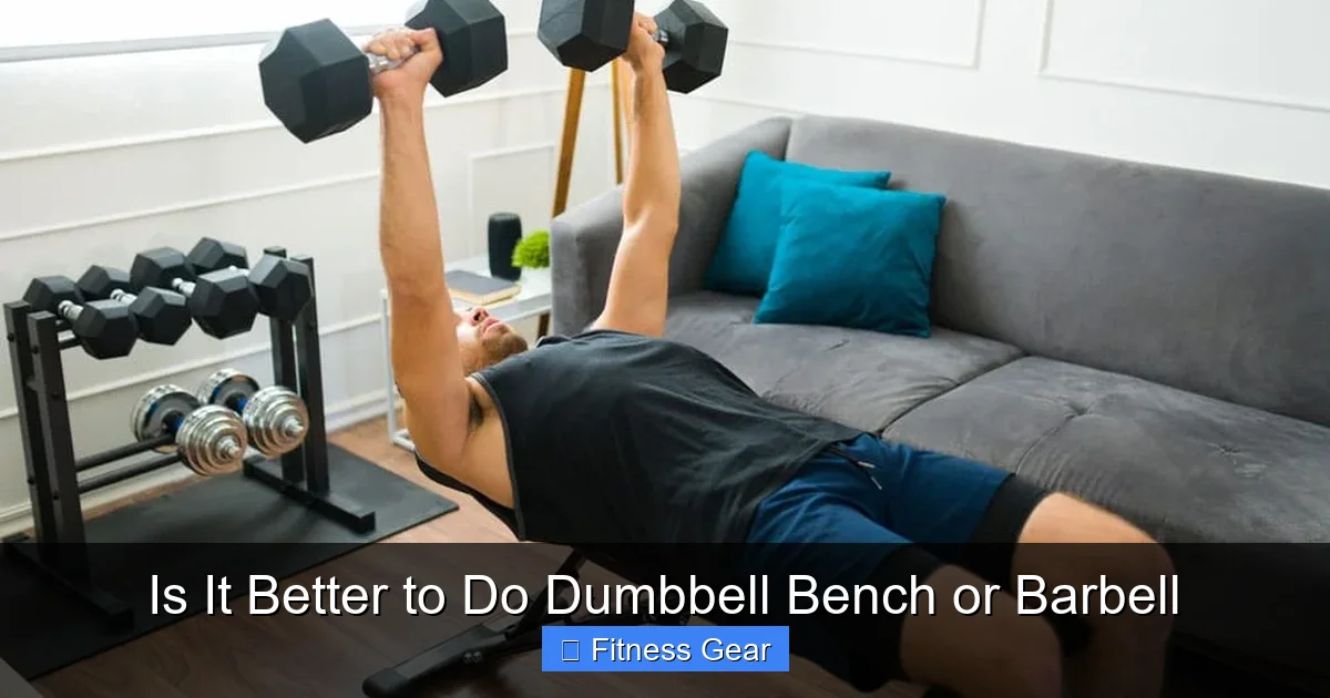 Is It Better to Do Dumbbell Bench or Barbell