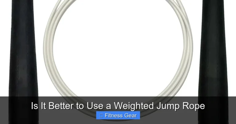 Is It Better to Use a Weighted Jump Rope