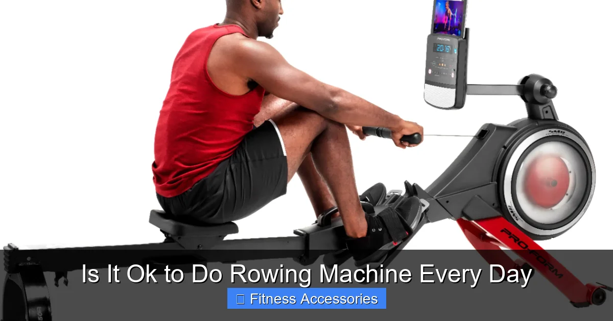 Is It Ok to Do Rowing Machine Every Day