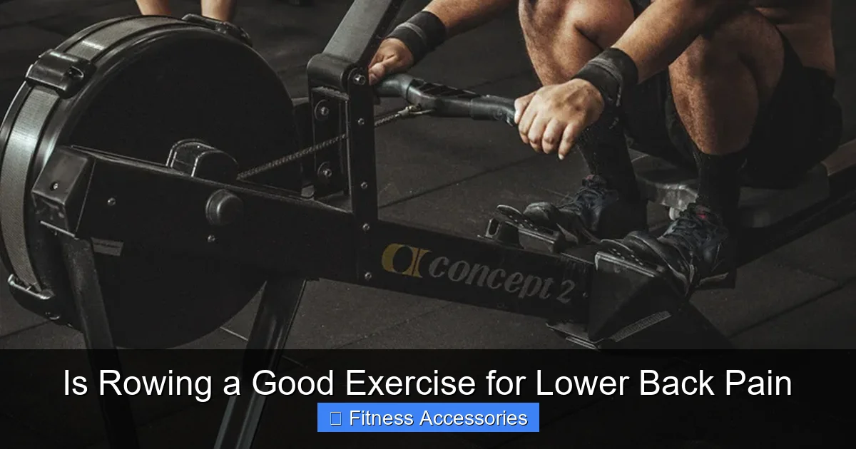 Is Rowing a Good Exercise for Lower Back Pain