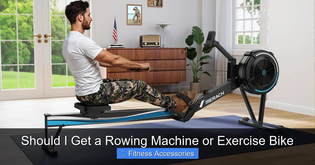 Should I Get a Rowing Machine or Exercise Bike