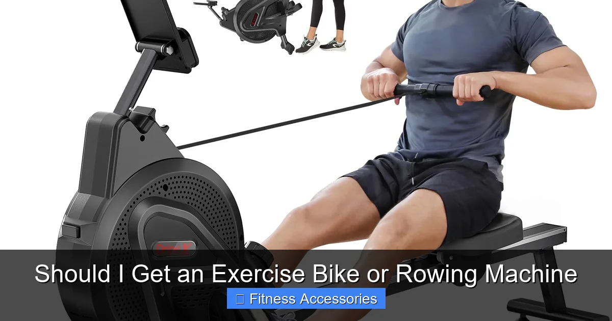 Should I Get an Exercise Bike or Rowing Machine