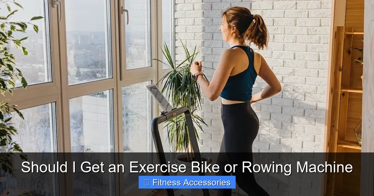 Should I Get an Exercise Bike or Rowing Machine