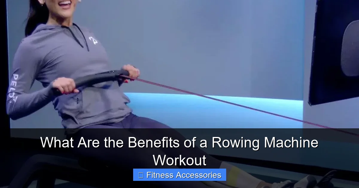 What Are the Benefits of a Rowing Machine Workout